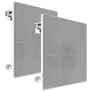 Par Caixas Jbl Arandelas Embutir Gesso 6co3q+ Quadrada 140w