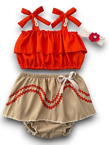 Fantasia MOANA BABY CIGANINHA