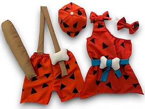 Kit Fantasia BAMBAM + PEDRITA (Flintstones)