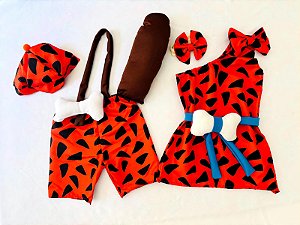 Kit Fantasia BAMBAM + PEDRITA (Flintstones)