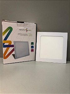 Painel Led Embutir 12w 3000k