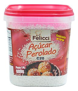 Açúcar Perolado C20 600g Felicci