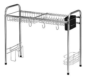 Arthi 1403 Cor Cromado Rack Escorredor Suspenso Organizador
