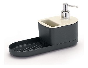 Dispenser Para Detergente Bucha E Sabão 3 Em 1 Arthi