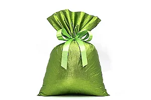 Saco de Presente Soft Touch  Verde Limão