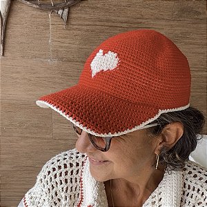 Boné Crochê