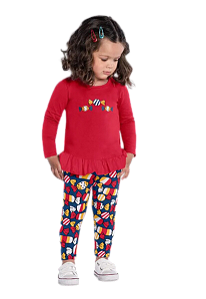 Conjunto Infantil Menina Balinhas