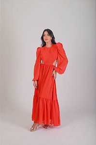Vestido Amira - Vermelho