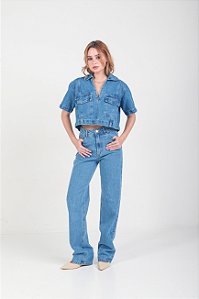 Calça Jeans Isis - Azul claro