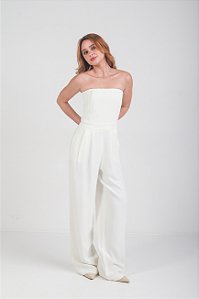 Macacão Oliva - Off White