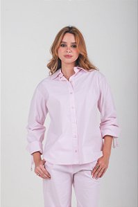 Camisa Celeste - Rosa