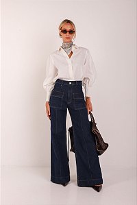 Calça Jeans Jaque - Dark Blue