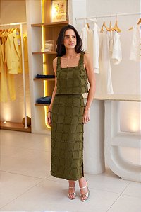 Saia Maya - Verde Militar