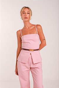 Blusa Corset Cloe - Rosa