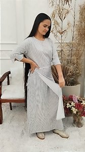 Vestido Samara - Listrado