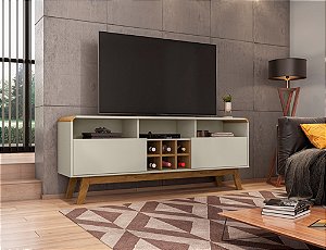 Rack Larimar - OFF-WHITE/CINAMOMO