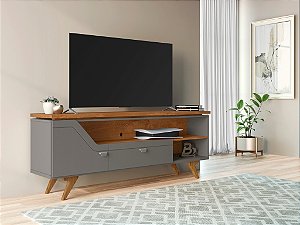 Rack Sevilha - TITANIUM/NATURALLE