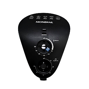 Painel Plástico Preto Fosco Air Fryer Mondial AF-35-BF