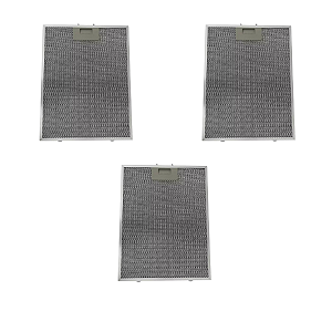 kit 3 Filtros Alumínio Depurador Slim Philco PDR90I PDR90B - 3 Pçs