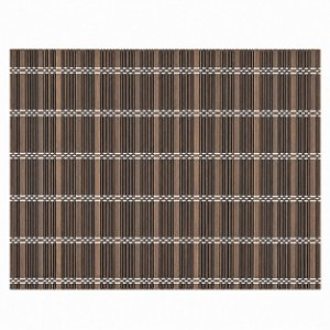 JOGO AMERICANO 4PÇS BAMBU MARROM 40X30