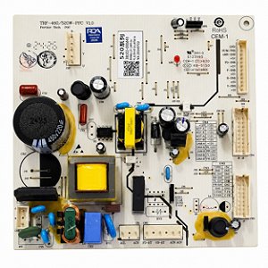 Placa fonte 220V Geladeira Side By Side Frost Free 486 Litros Inox philco PRF504I PRF504ID