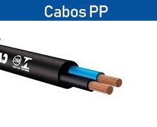 Cabo Flexivel PP 2x6,0mm 500v COBRECOM por metro, vendido metro a metro