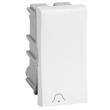 Mod. Pulsador p/ Campainha 611002 Bco P. PLUS +