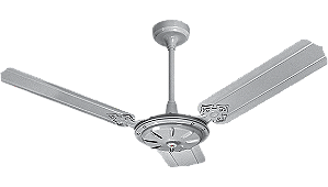 Ventilador Teto Coml New Eco 220V CINZA 36-3206 VENTI-DELTA