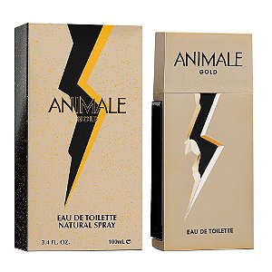 Perfume Animale Gold Animale Masculino Eau de Toilette 100ml