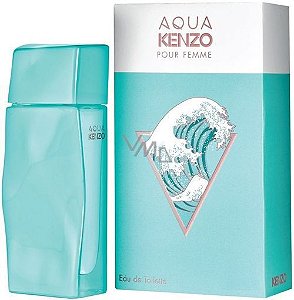 Perfume Aqua Pour Femme Kenzo Eau de Toilette Feminino 100ml