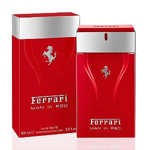 Perfume Man in Red Ferrari Masculino Eau de Toilette 100ml