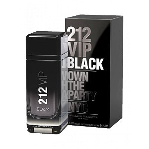 Perfume 212 Vip Black Carolina Herrera Masculino Eau de Parfum