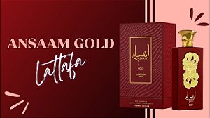 Perfume Ansaam Gold Lattafa eau de parfum - 100ml