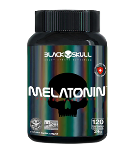 MELATONINA BLACK SKULL - 120 CAPS