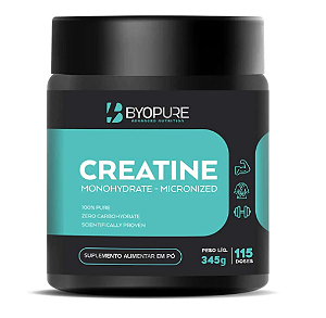 CREATINA BYOPURE MONOHIDRATADA 345G (115 DOSES)