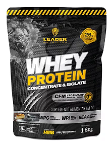 Whey Protein 2W Concentrate Isolate 1.8kg - Leader