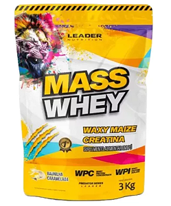 HIPERCALÓRICO MASS WHEY - 3KG LEADER