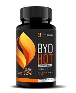 BYOHOT TERMOGÊNICO 60 CAPS (60 DIAS)