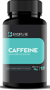 CAFEINA ANIDRA -BYOPURE (60 DOSES)