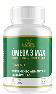 OMEGA 3 MAX- NATUVI =120 CAPS