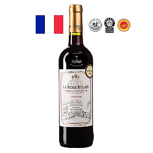 Vinho Tinto Supérieur La Rose Belair Bonfils AOP Bordeaux 750mL
