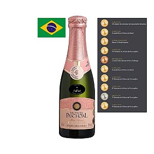 Espumante Rose Monte Paschoal Mini Brut 187mL