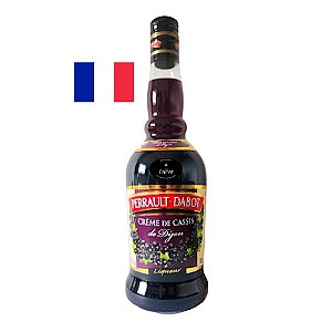 Licor Crème de Cassis Perrault Dabot AOP de Dijon 700mL