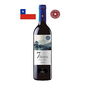 Vinho Tinto 7 By Seven Merlot 750mL