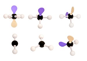 Modelo Molecular e Orbital Vsepr P & Pi c/ 173 Peças