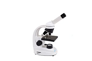 Microscópio Biológico Monocular c/ Aumento de 40x a 640x LED 1W