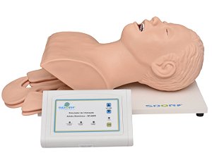 Simulador de Intubação Adulto Eletrônico