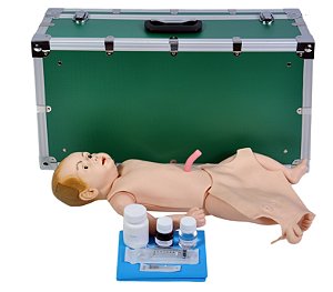 Manequim Bissexual Bebê C/ Órgãos Internos P/ Treino de Enfermagem