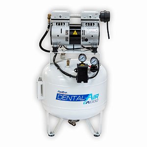 Compressor de ar isento de óleo de 1 HP - Linha Dental Air DA 1000 30VF