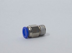 CONEXÃO RETA MACHO ENGATE RAPIDO COM ROSCA 8X1/4'' BSPP PC 08-G02